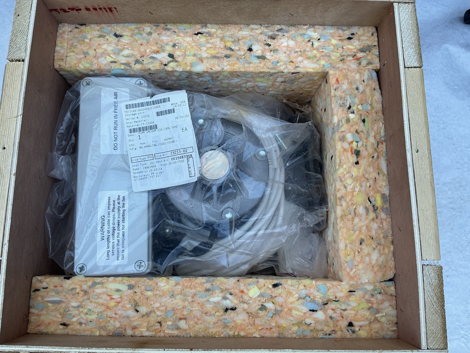 ACI air control industries 9MS8 (50 Hz) Direct Drive Blower / Exhauster Vacuum ￼