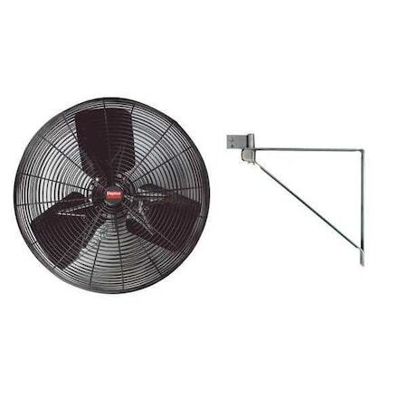 Dayton 2Ly99 Light Duty Industrial Fan, Ceiling, Wall Mount, 20 In Blade Dia,