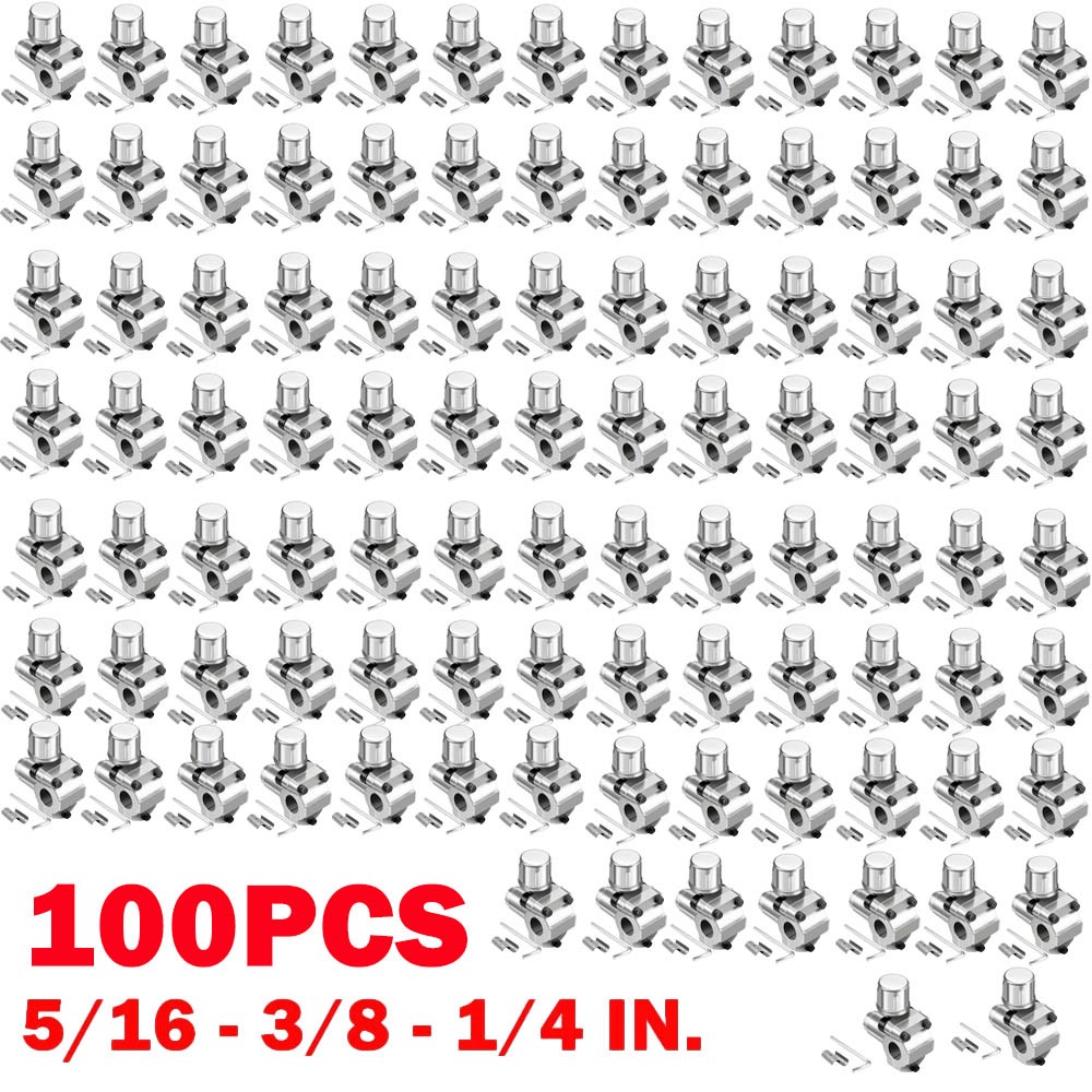 100x BPV31 Bullet Piercing Valve For A/C Refrigeration Lines 5/16 3/8 1/4 In NEW