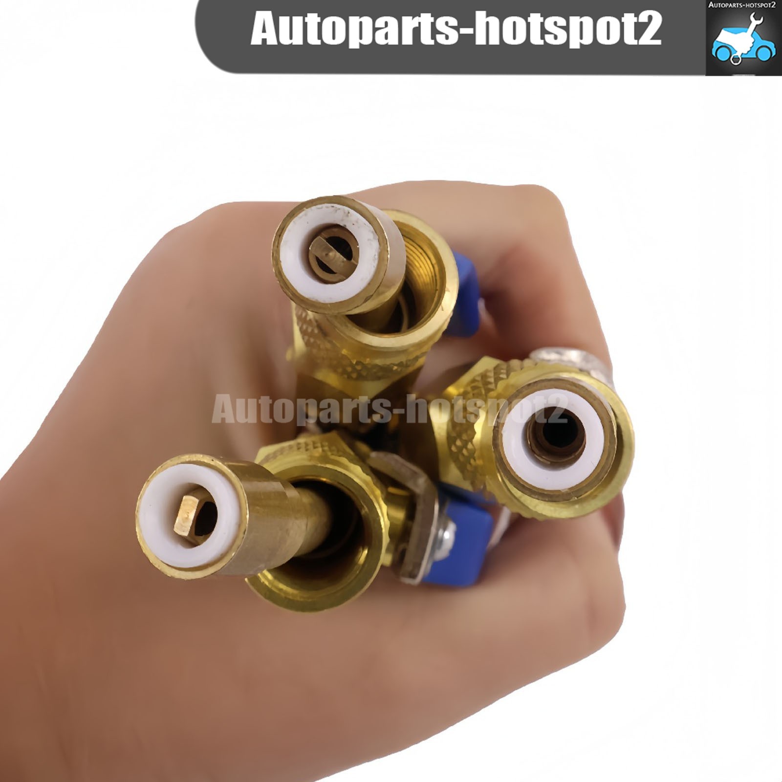 NEW For 29986 Plus II 72″ HVAC Charging Hose Set 1/4″ (3-Pack)