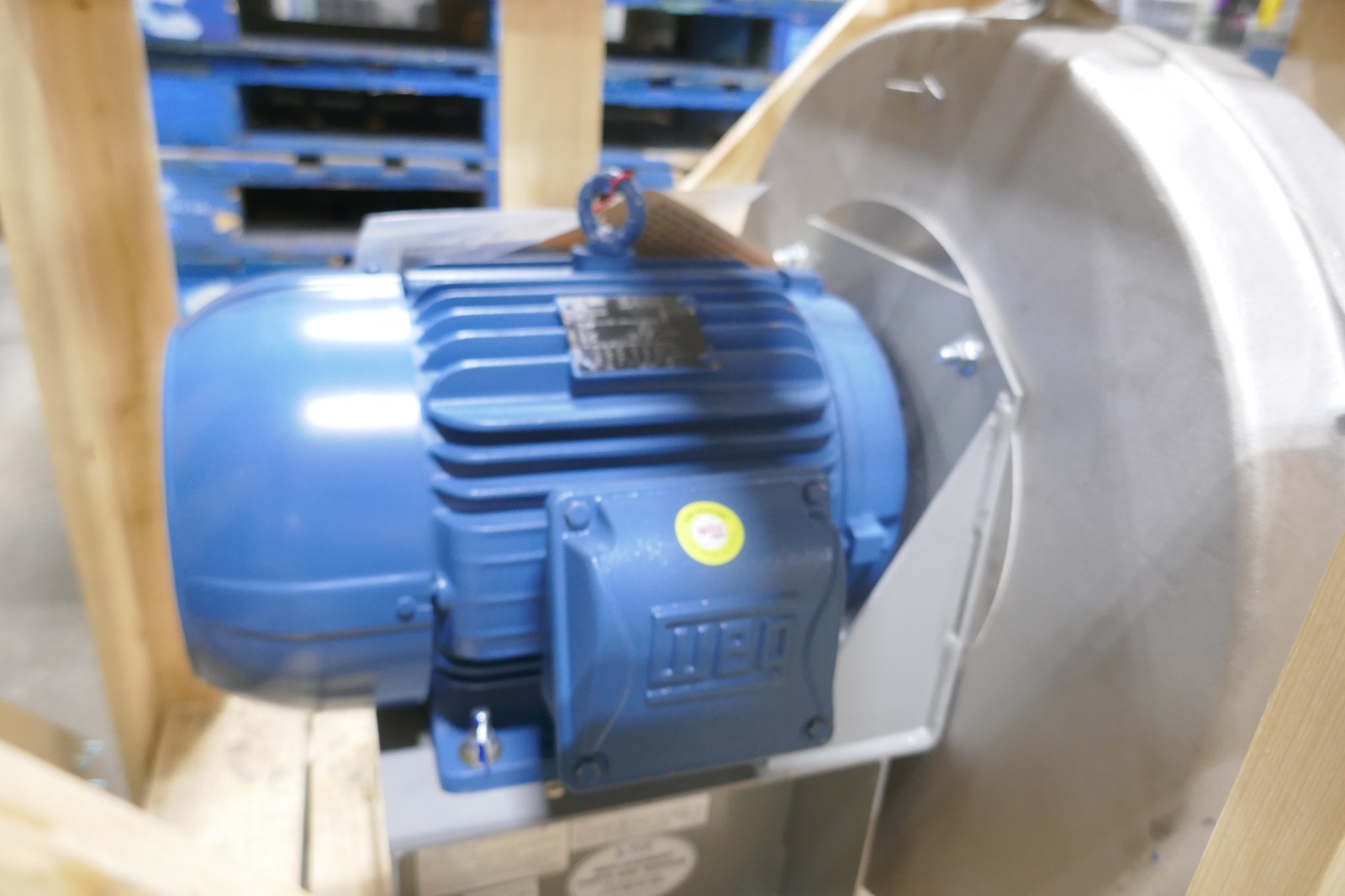 Twin City Fan TPD-SW Cast Aluminum Pressure Blower, Direct Drive 10hp 3ph