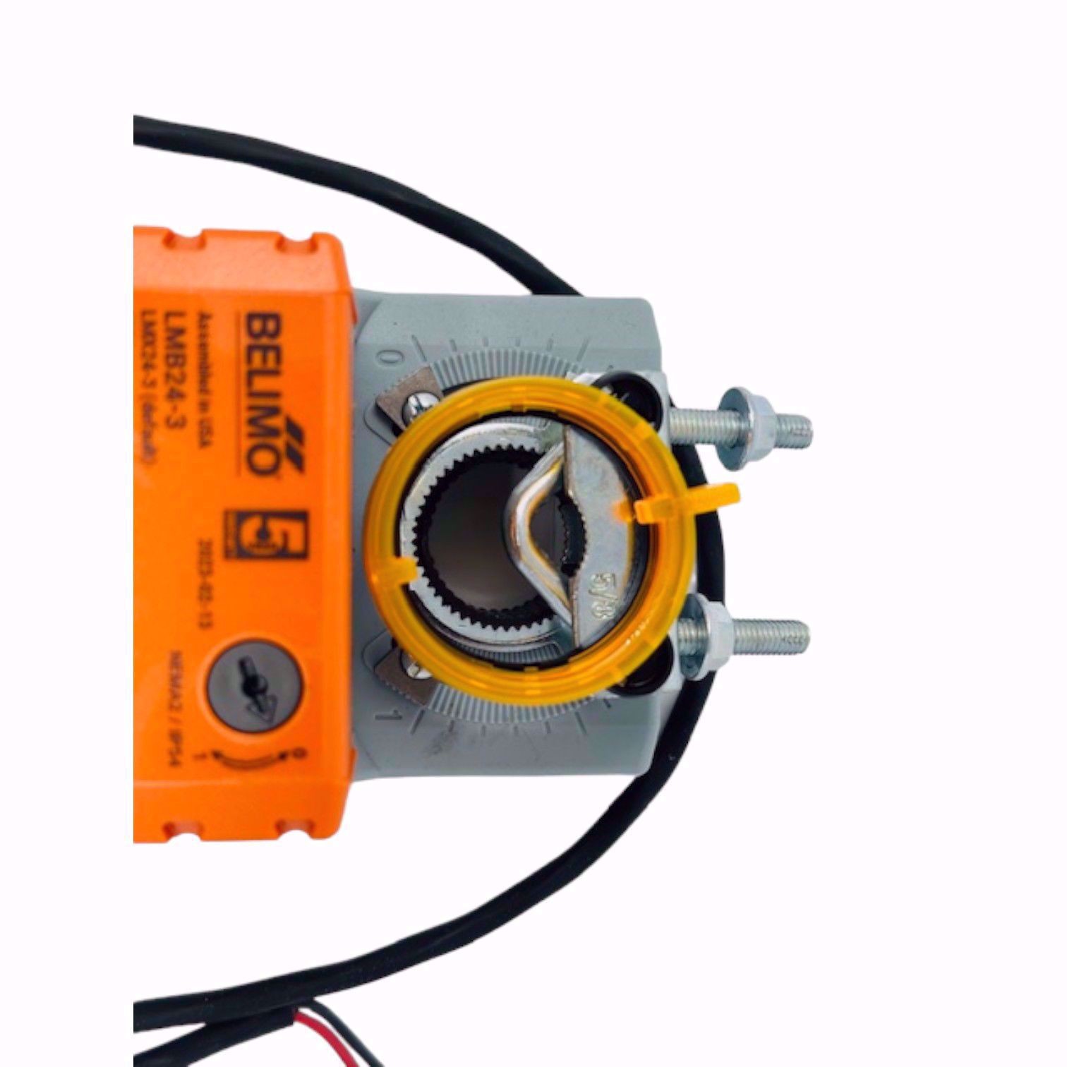 BELIMO LMB24-3 Motor,Actuator, Rotary, 45 in-lb, On/Off/Float, 24Vac, 24Vdc