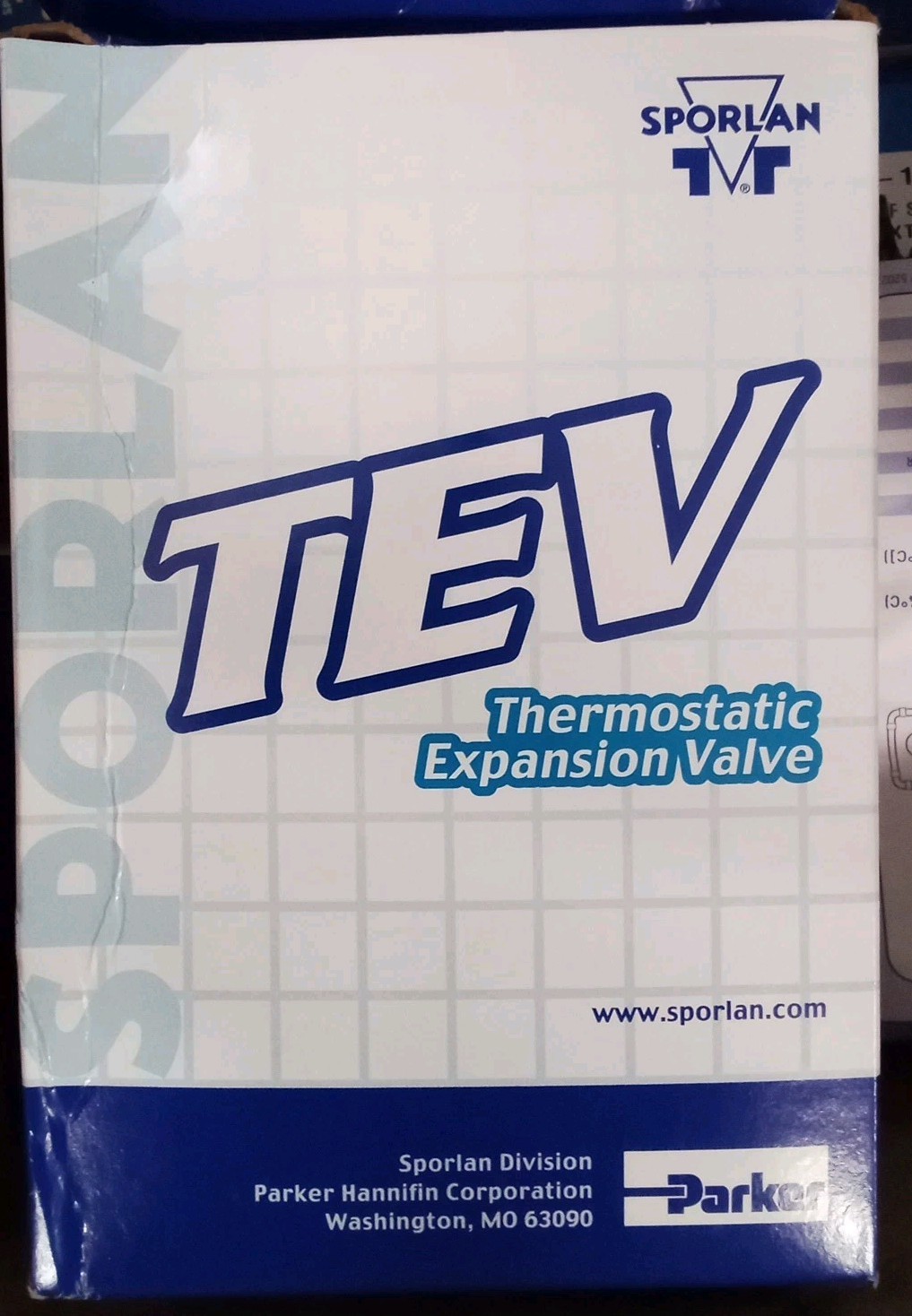 Sporlan Edge 1/2-C Thermostatic Expansion Valve PN(164550)