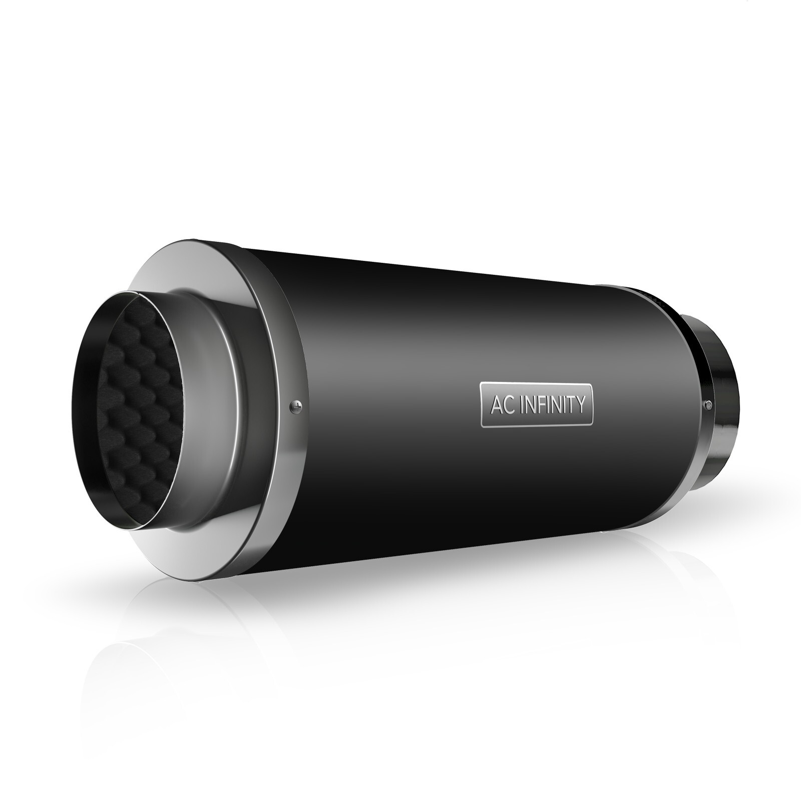 Duct Fan Silencer, 6” Noise Reduction Muffler for Hydroponics Grow Tent Systems