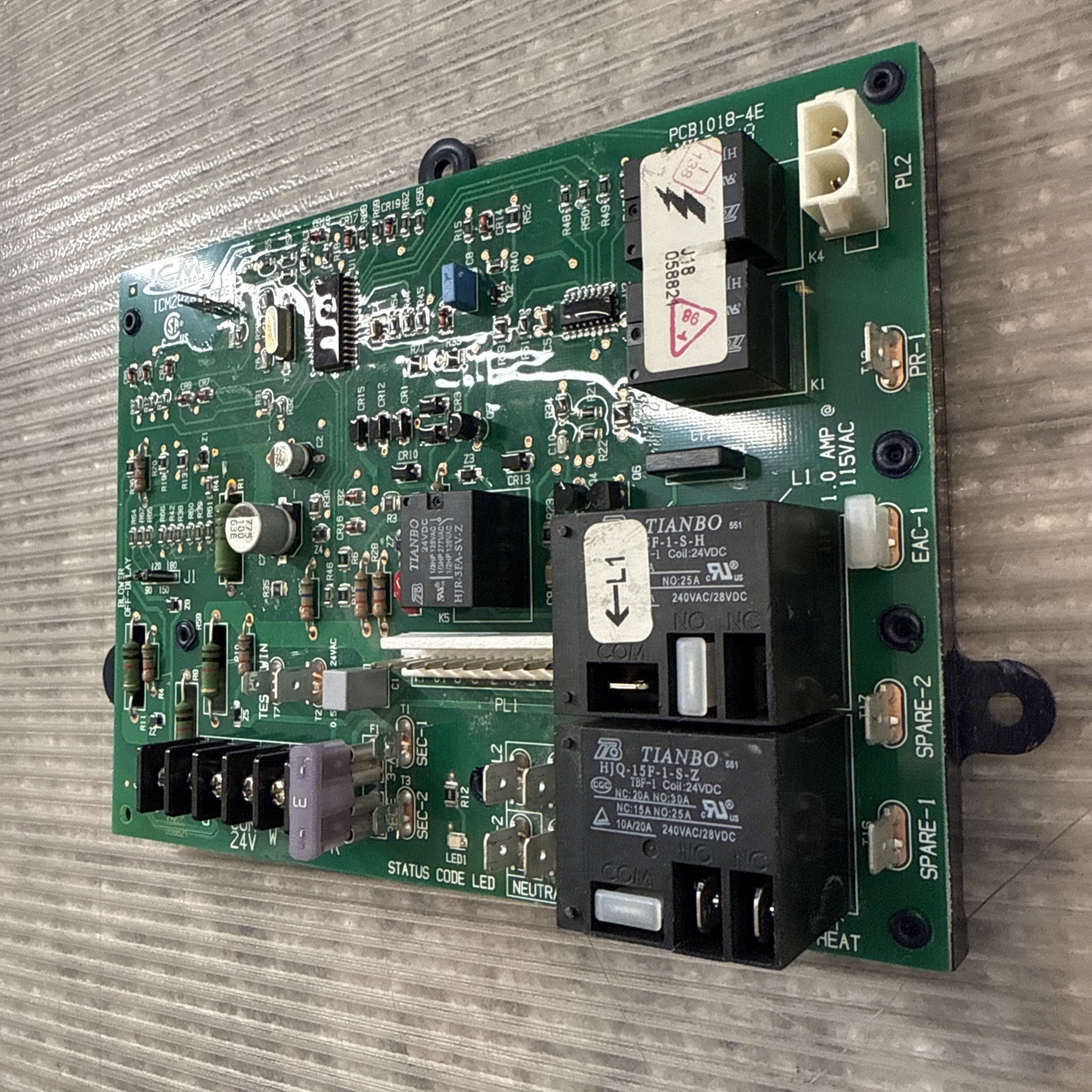 ICM Furnace Control Board – Green (ICM282A)