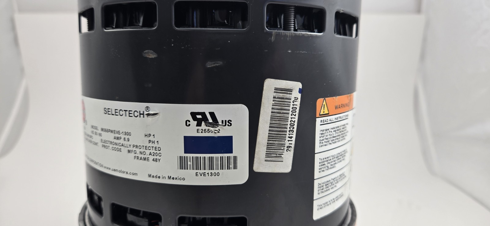 Goodman Amana Selectech 1 HP ECM Blower Motor 0131M00608 M055PWEVE-1300 230V