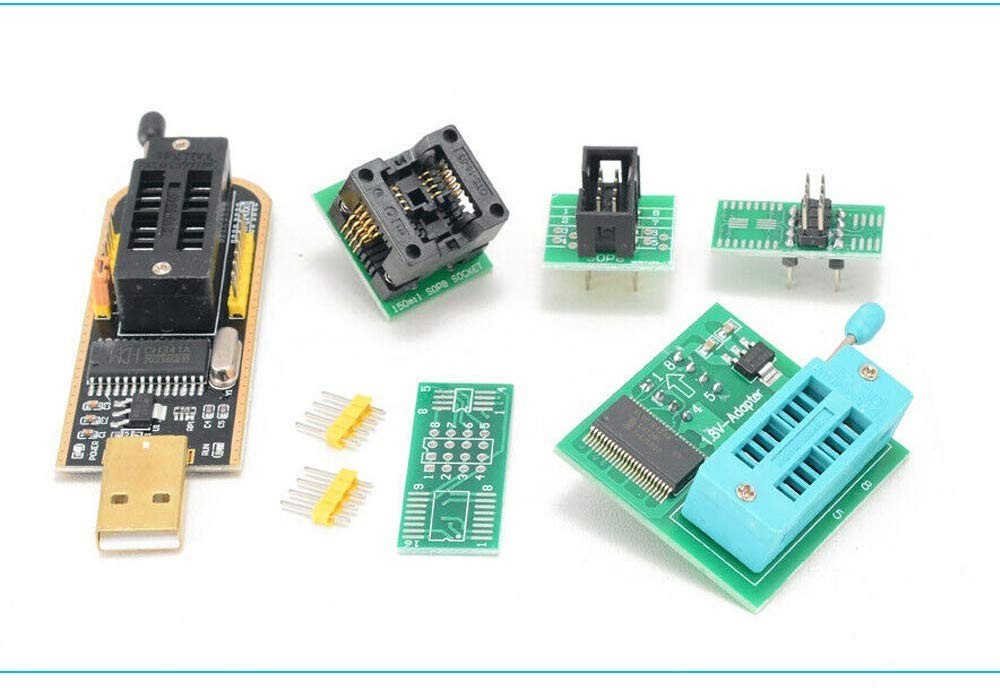 DFLIFE CH341A 24 25 Series EEPROM Flash BIOS USB Programmer+SOIC8 SOP8 Test C…