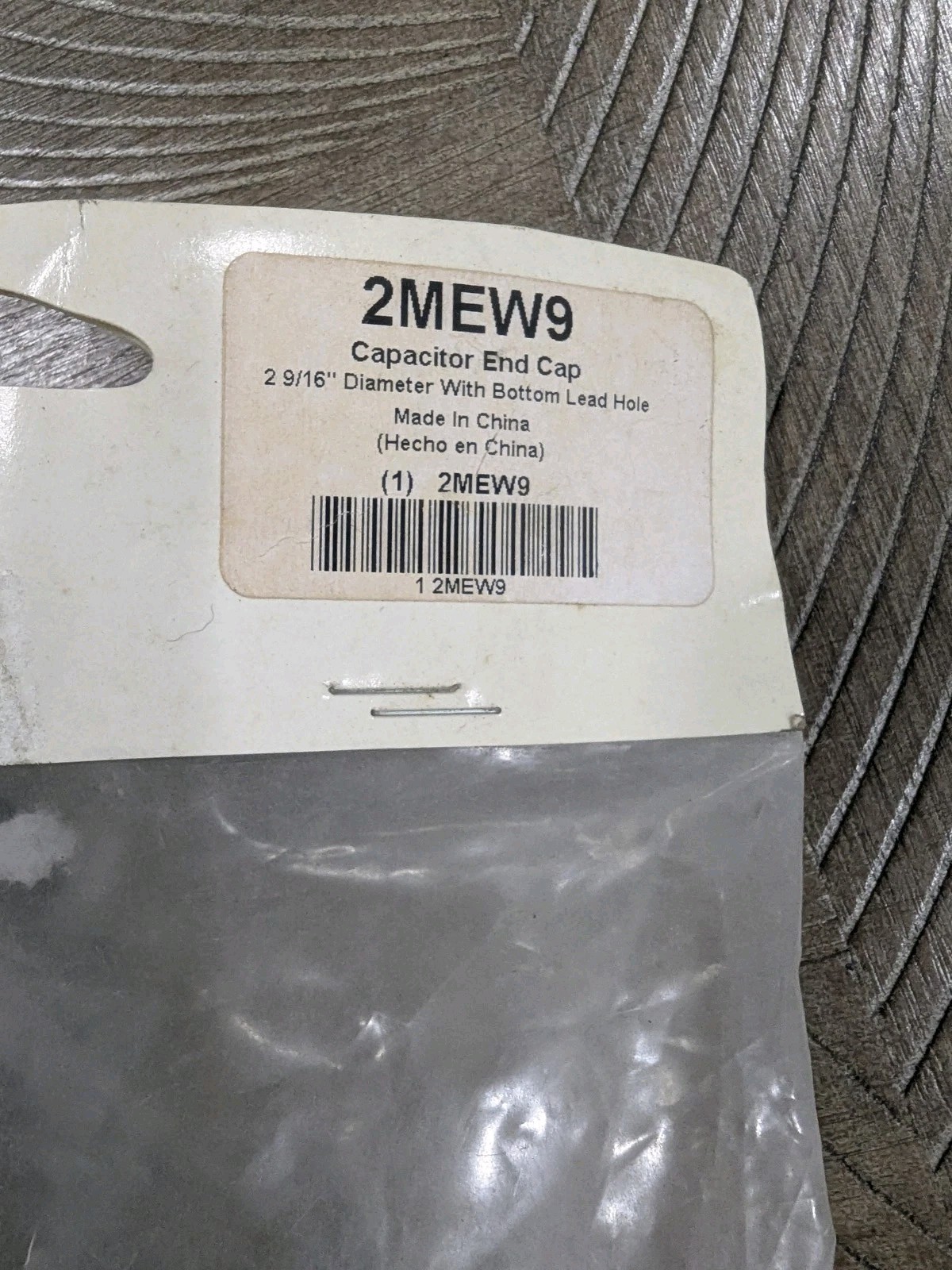 Dayton Capacitor End Caps 2MEW9 (5 Pack)