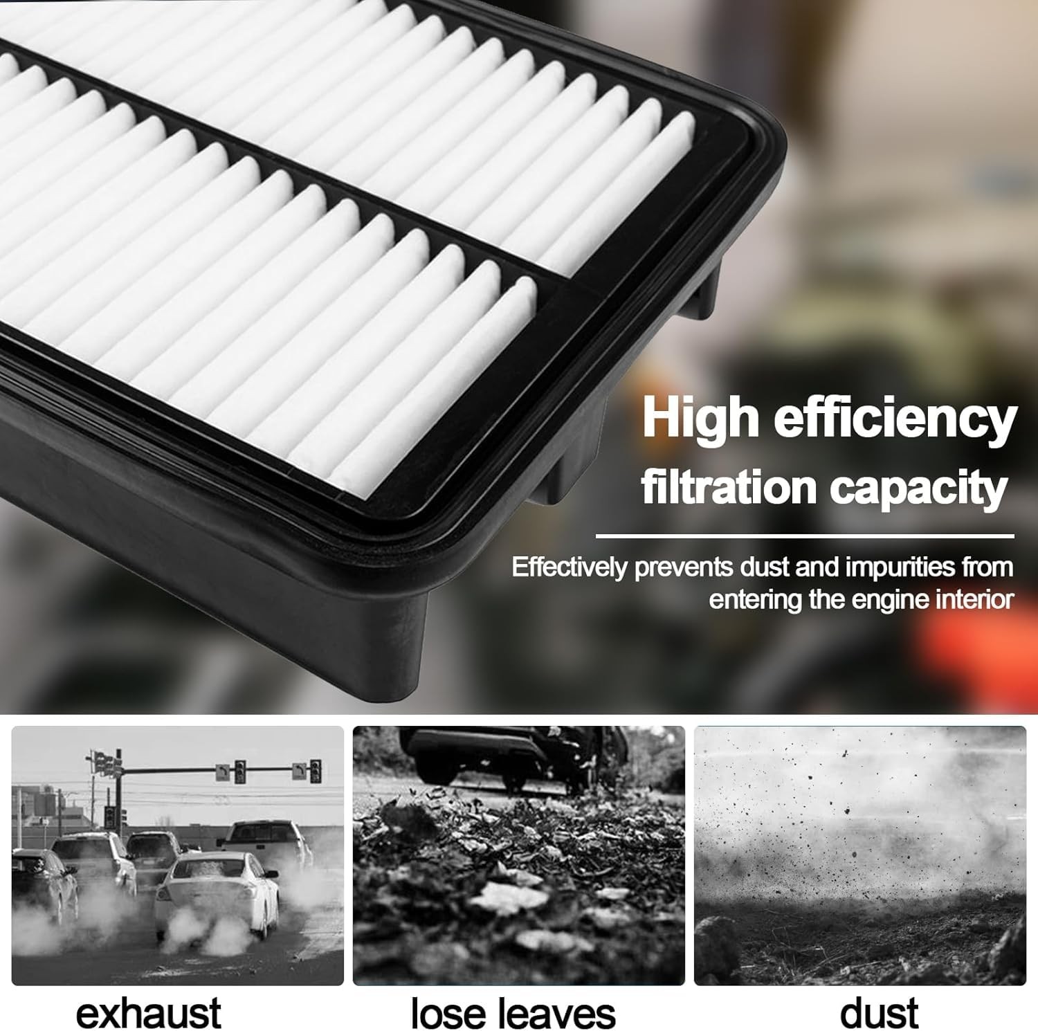 N2Zq8D Comb Engine Cabin Air Filter For Kia Carnival 3.5L 2026 2025 2024 2023