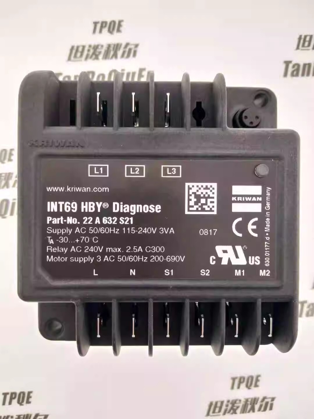 KRIWAN Protection Module INT69 HBY Diagnose 22A 632 S21