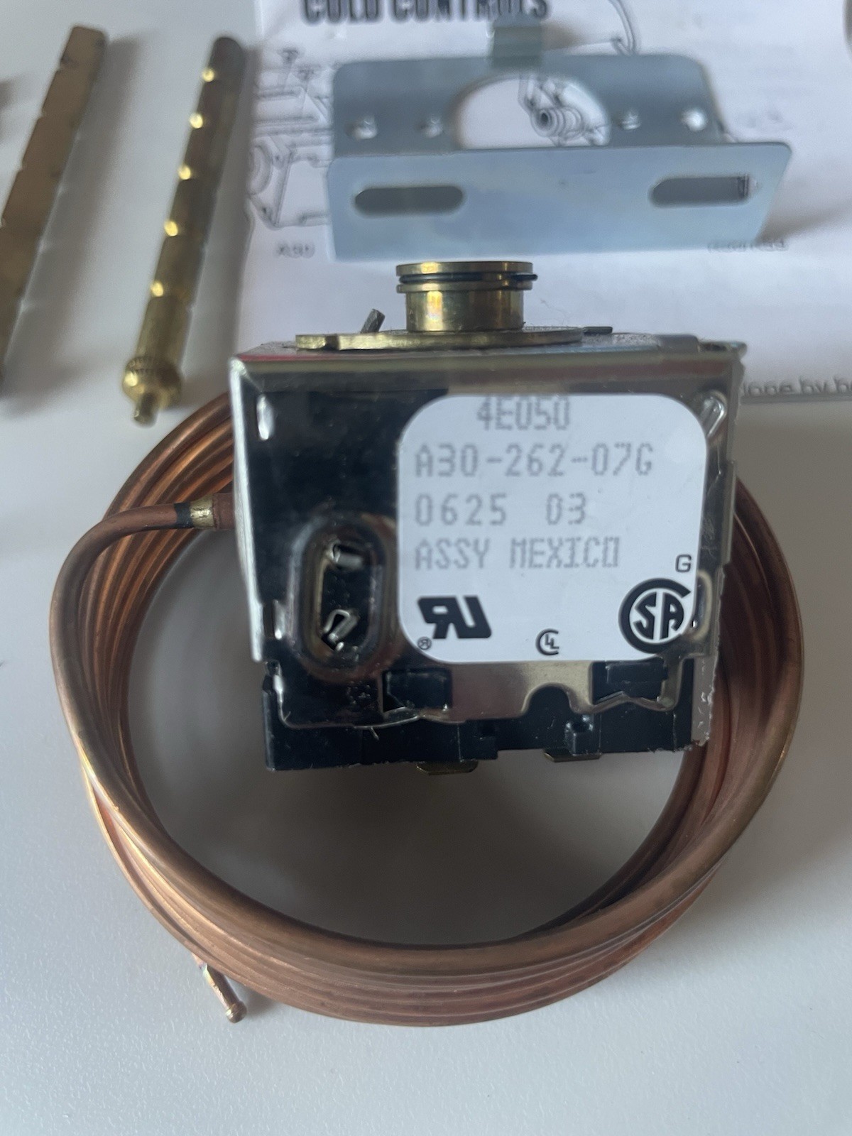 A30-262 | COMMERCIAL COLD CONTROL A30-262 RANCO COLD CONTR | RANCO / ROBERTSHAW
