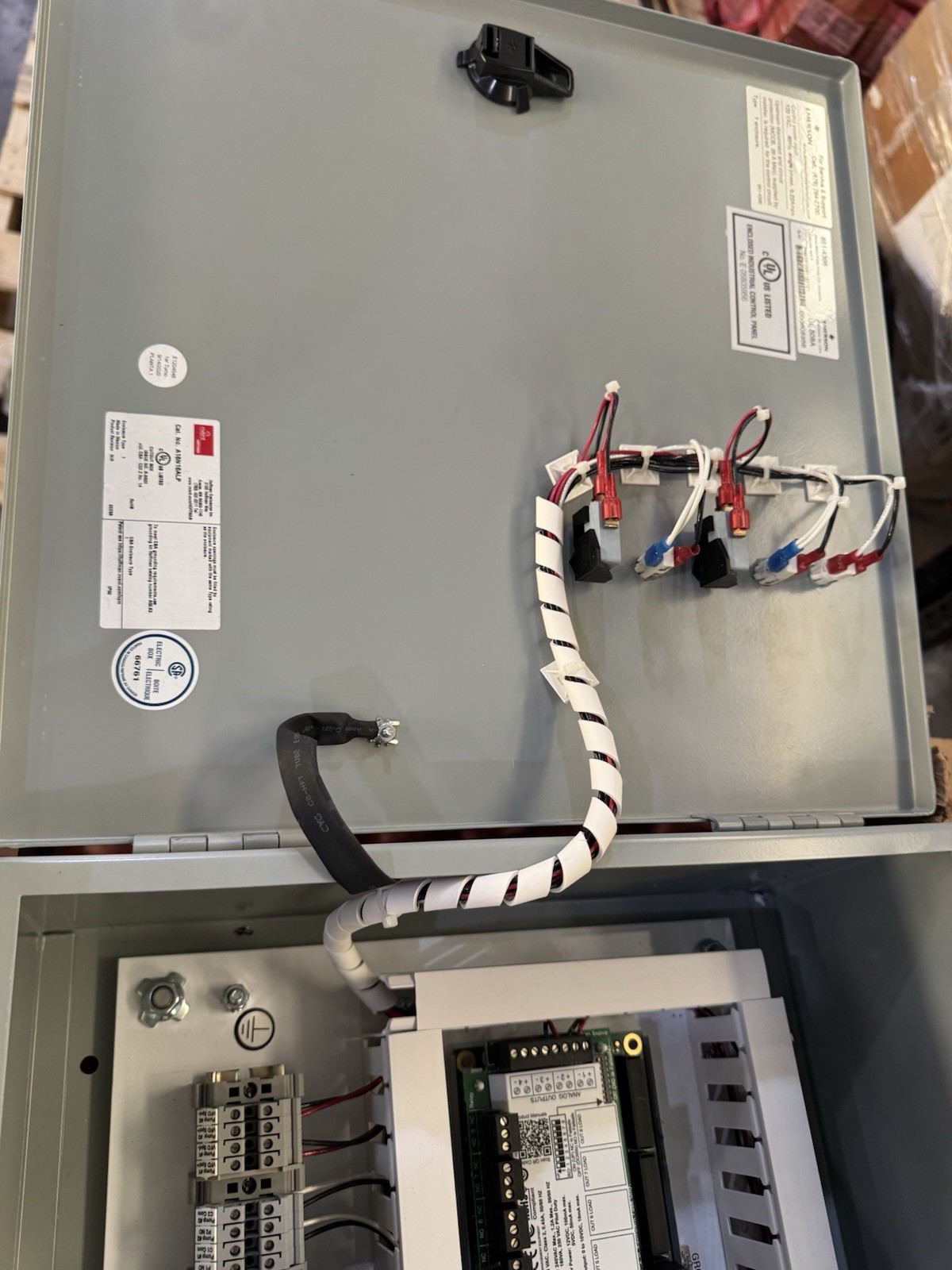 Emerson 851-4396 Enclosed Industrial Control Panel – UL 508A – 120VAC – Type 1