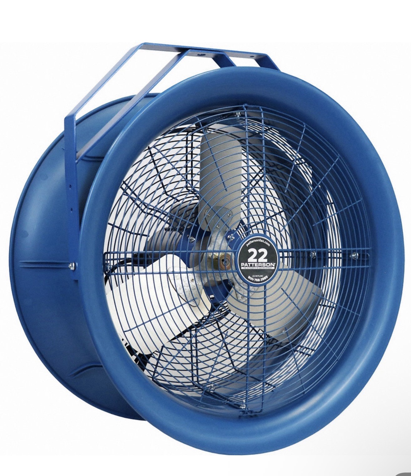 Patterson H22c High Velocity Industrial Fan Ceiling Column Floor Wall Dented Box