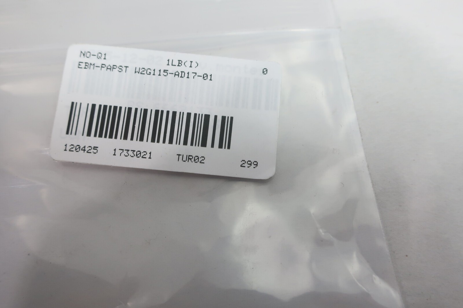 Ebm-papst W2G115-AD17-01 Axial Fan 18-30v-dc 4.7w