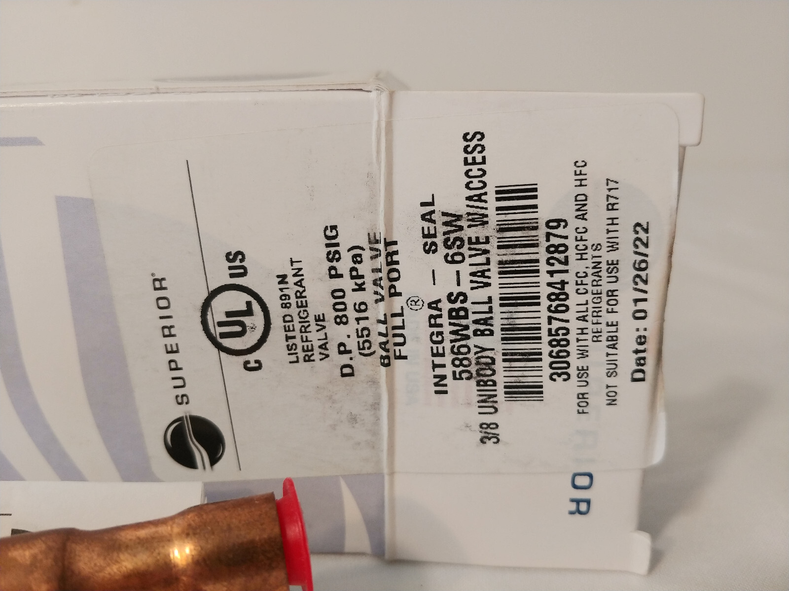 SUPERIOR 586WBS-6SW 3/8″ ODS UBV BALL VALVE