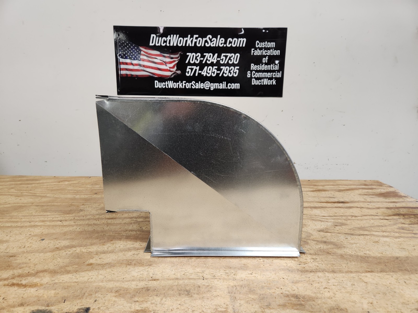 Return Plenum Elbow 14″x20″ to 8″x20″ with Included 14″x20″ Filter Rack Package