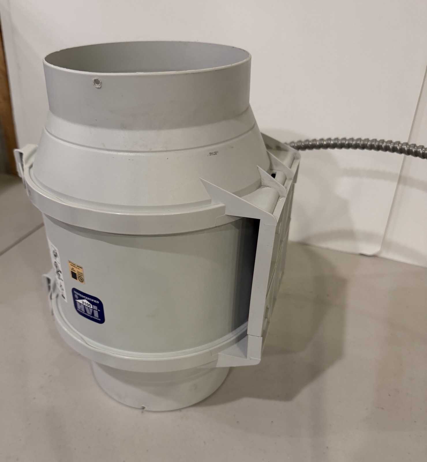 Soler & Palau Kit-Td150 Mixed Flow Duct Fan, 6 In. Dia.