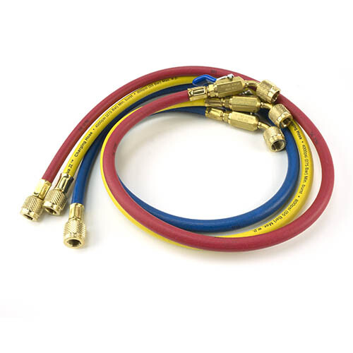 Yellow Jacket 29483 PLUS II Hose Set, 5/16 in. BV / 1/4 in. BV, 36 in.