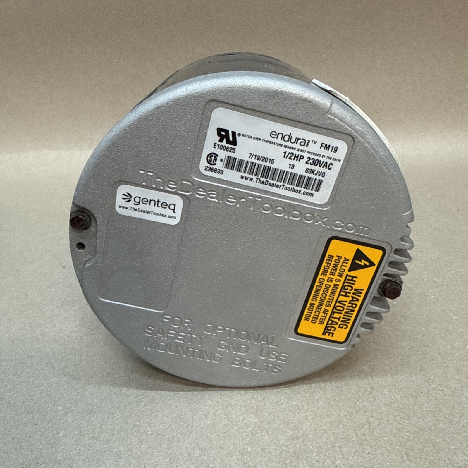Genteq ECM Blower Motor FM19 1/2HP HD44AR234 5SME39HXL164