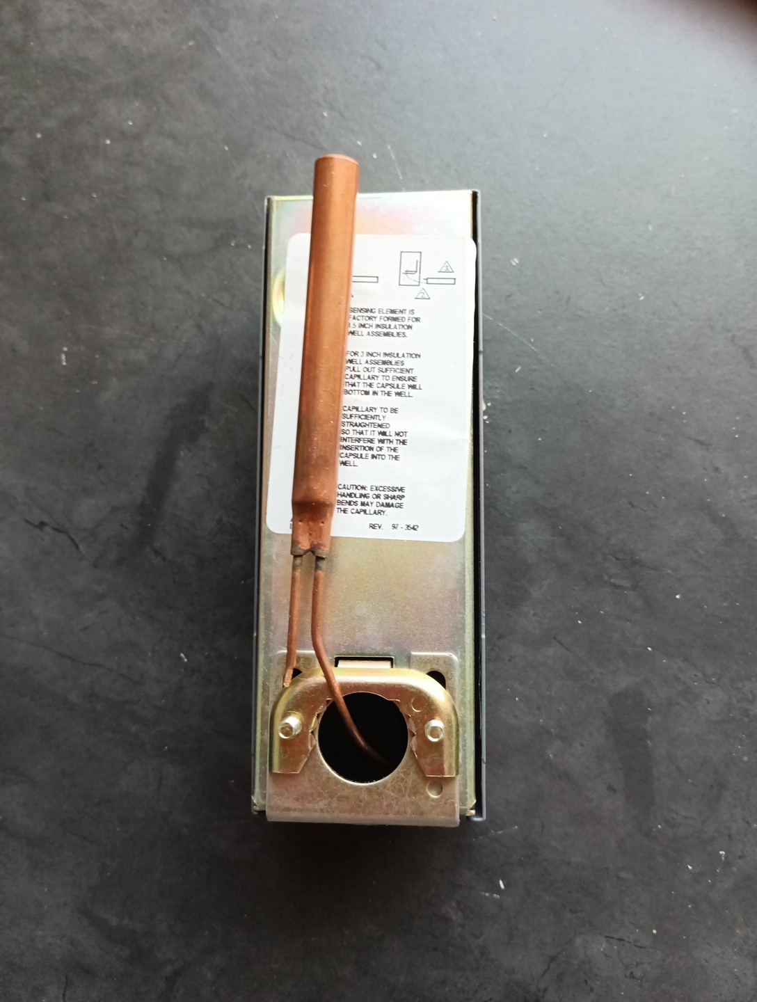 Honeywell L4006E1109 High Limit, Manual Aquastat Controller 130°F to 270°F