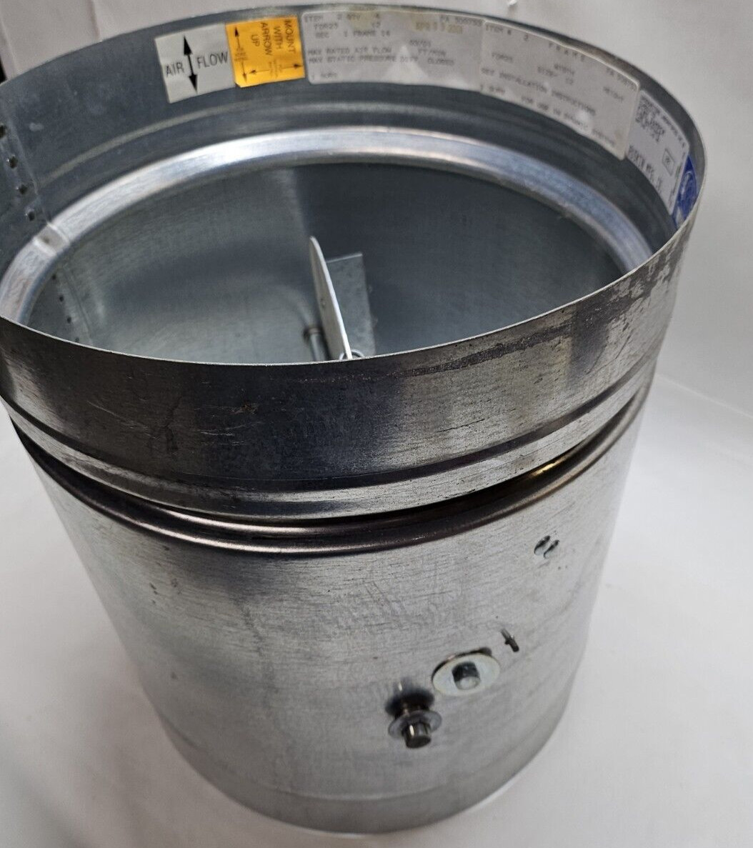 Ruskin FDR25 Rated Round Fire Damper 1-1/2 Hour 165 Degrees 12″ Rnd