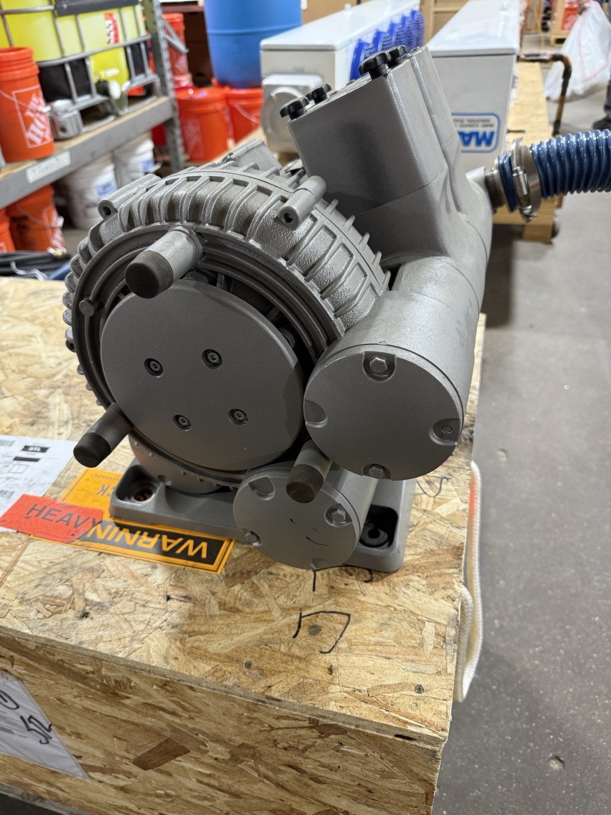 Becker SV 8.190/2-01 VSF Regenerative Blower 2800/3400RPM see specs works!