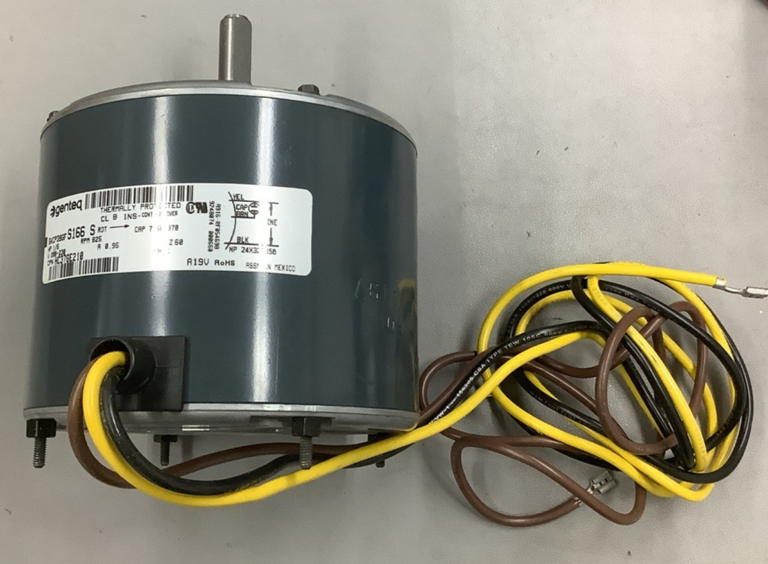 Genteq 5KCP39GFS166S 1/5HP 825RPM 208-230V AC Condenser Fan Motor (R107)