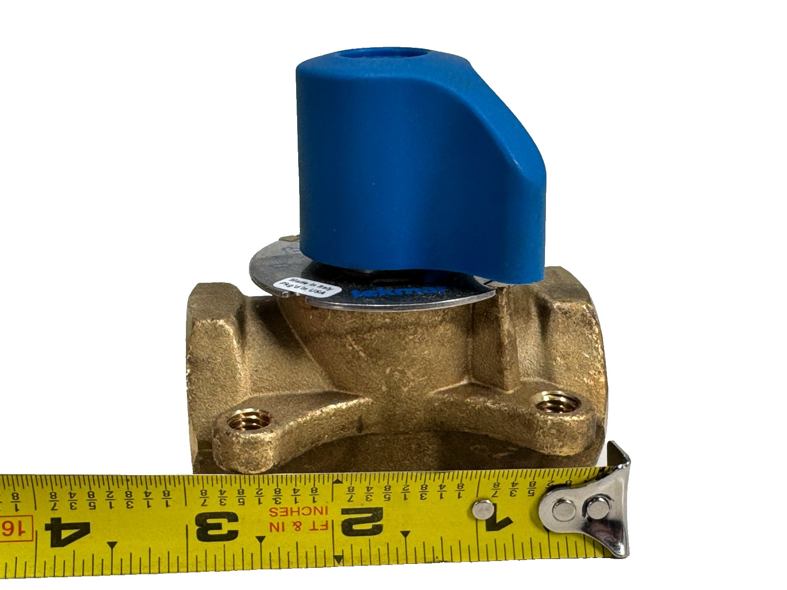 TEKMAR 711 3-Way Mixing Valve 1″ NPT Brass *NIB*