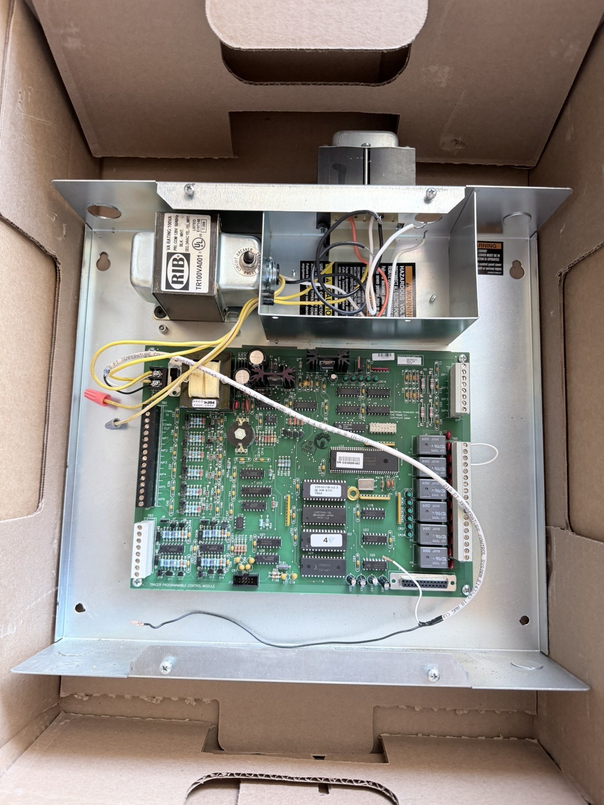 TRANE 4950-0359 TRACER PROGRAMMABLE CONTROL MODULE PCM
