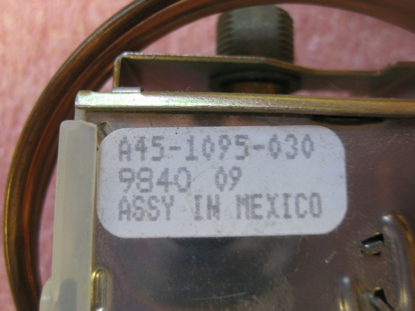 A45-1095-030 RANCO AUTO PART THERMOSTAT (LOT OF 1)