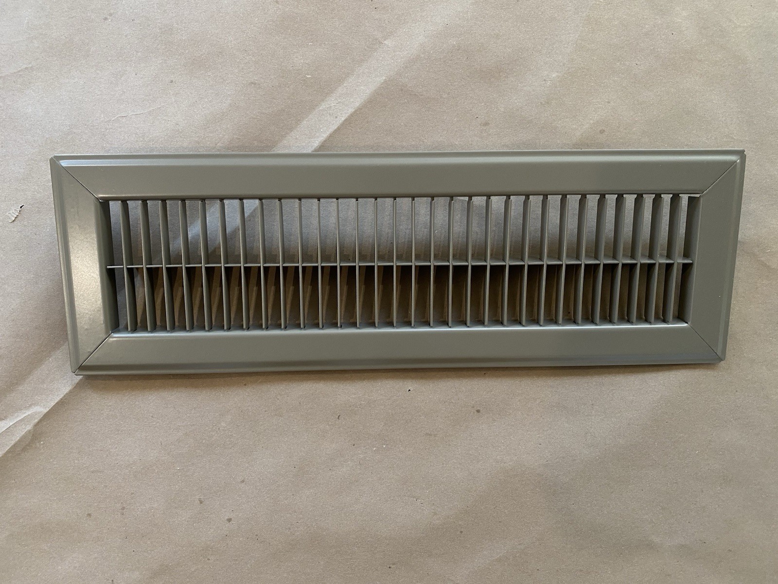 HVAC Premium 4″ X 16″ or 16″ X 4″ Heavy Duty Walkable Floor Grille Fixed Blade