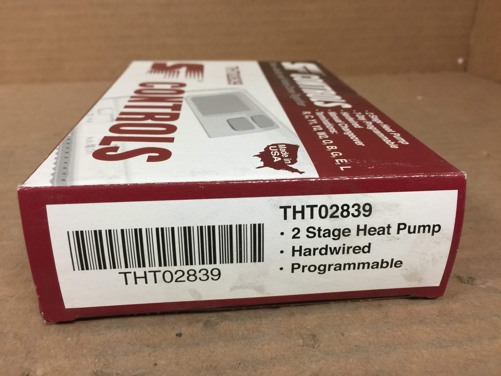 SF THT02839 2 Stage Cool/Heat Heat Pump Programmable Thermostat; 24VAC (211948)