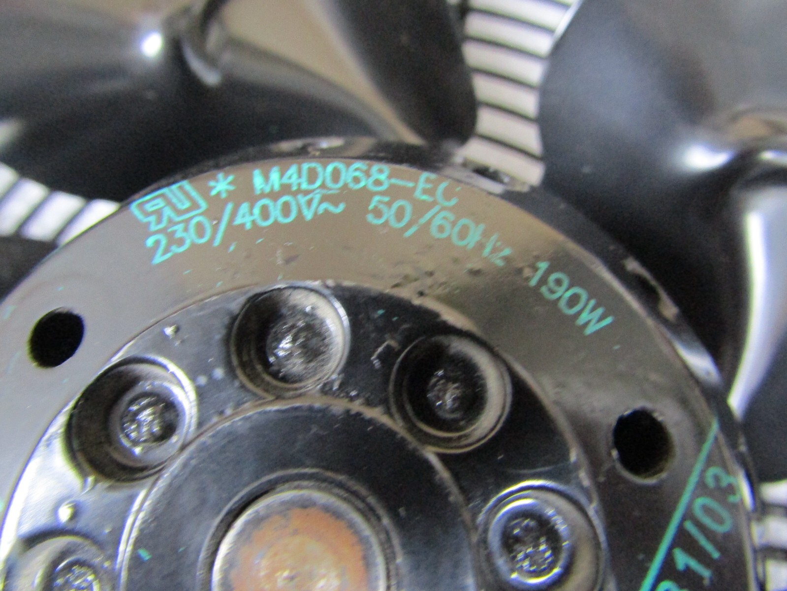 ✌️EBM-PAPST W4D350-CA06-14 UPS AXIAL FAN 230/400 VOLTS 190 WATTS 14″ I.D 18″ OD