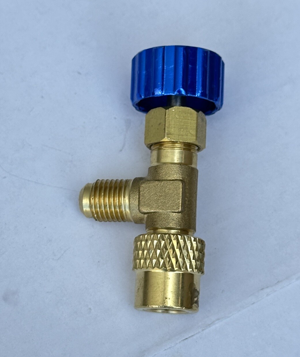 Refrigerant HVAC 1/4″ Charging Refilling Safety Valve Adapter For Mini Split AC