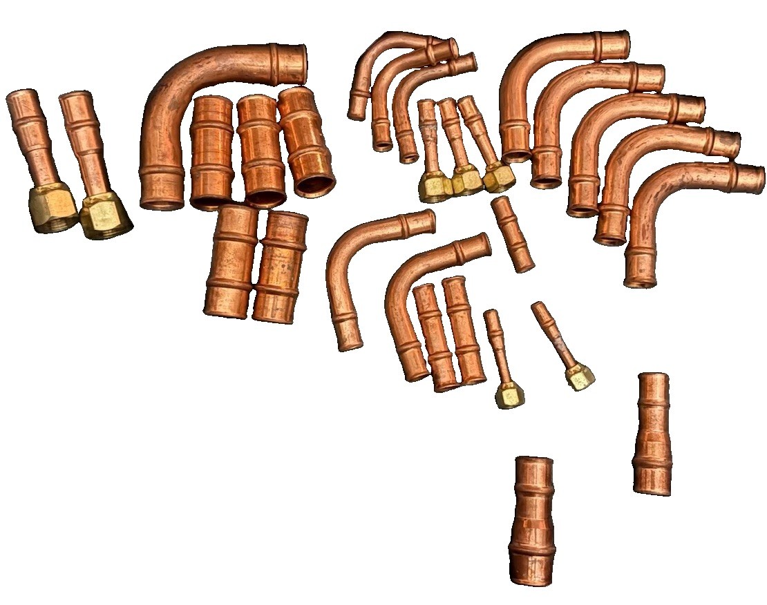 Lot of RLS fittings and ball valves .