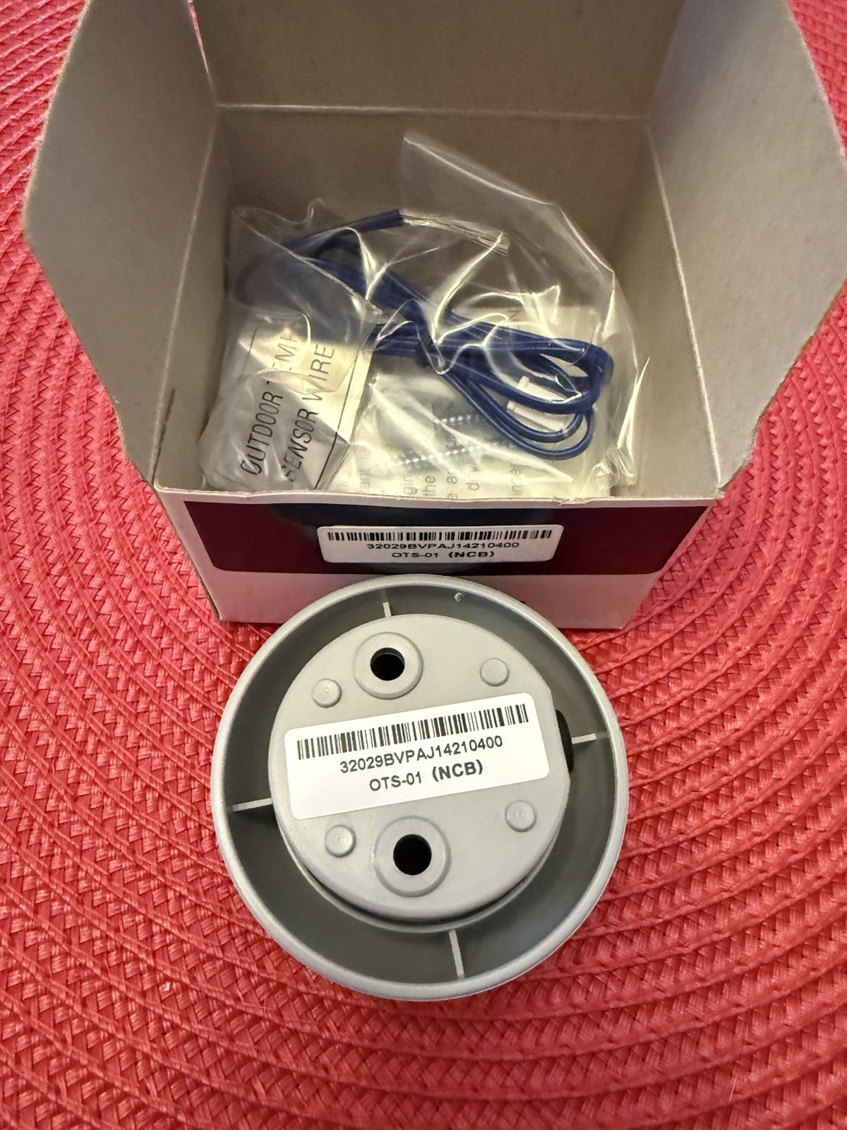 Navien Outdoor Temperature Sensor 32029BVPAJ14210400 OTS-01 (NCB)