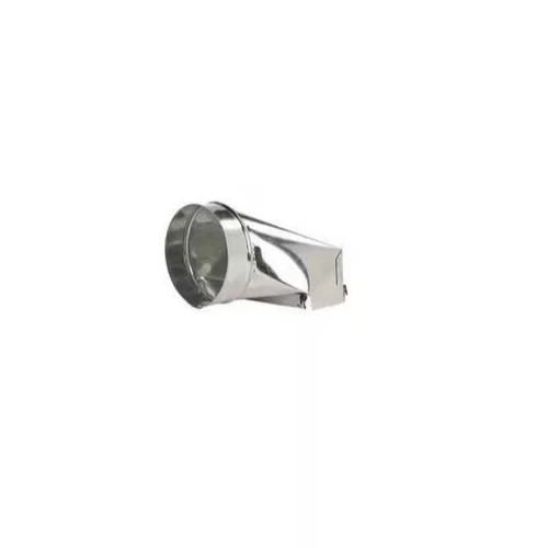 Master Flow Stack Boot 10 in. x 3-1/4 in. to 6 in. 90º Durable Galvanized Steel