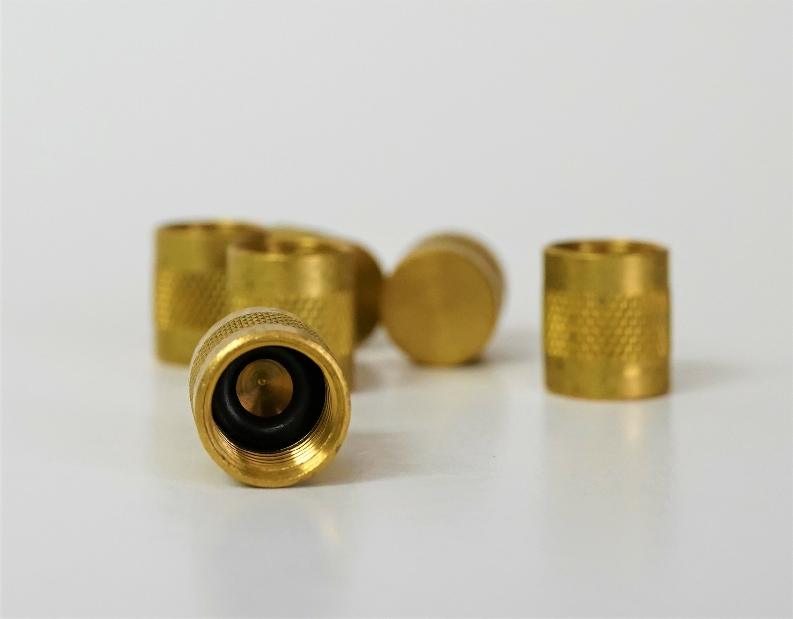 6 Pack of 1/4 inch Flare Caps for Refrigeration Access Ports C&D CD2245/6
