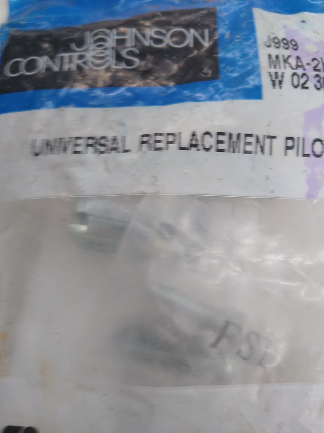 JOHNSON CONTROLS J999 MKA-2H Universal Replacement Pilot
