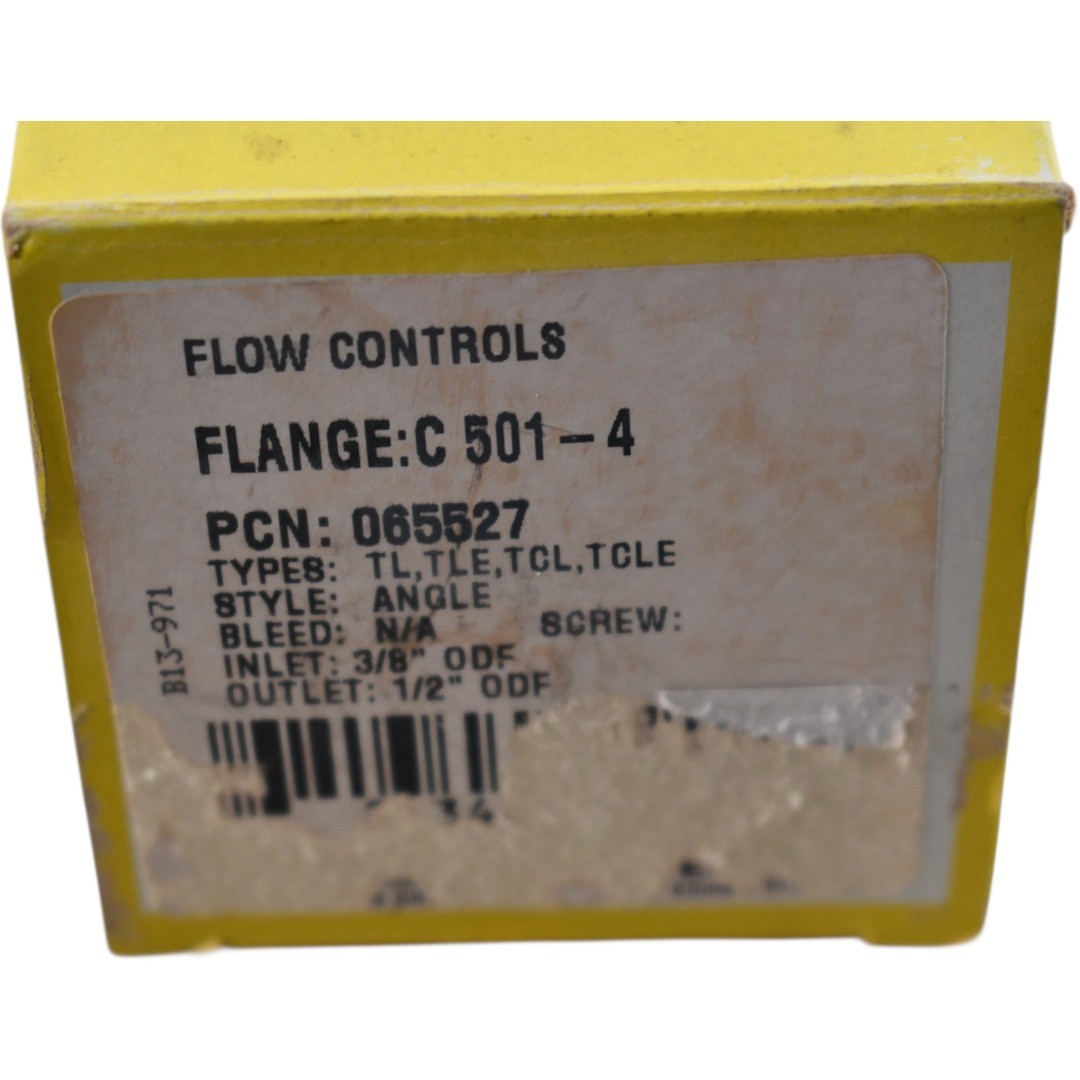 NEW Emerson Alco C 501-4 PCN 065527 Angle Body Flange 3/8 x 1/2 ODF