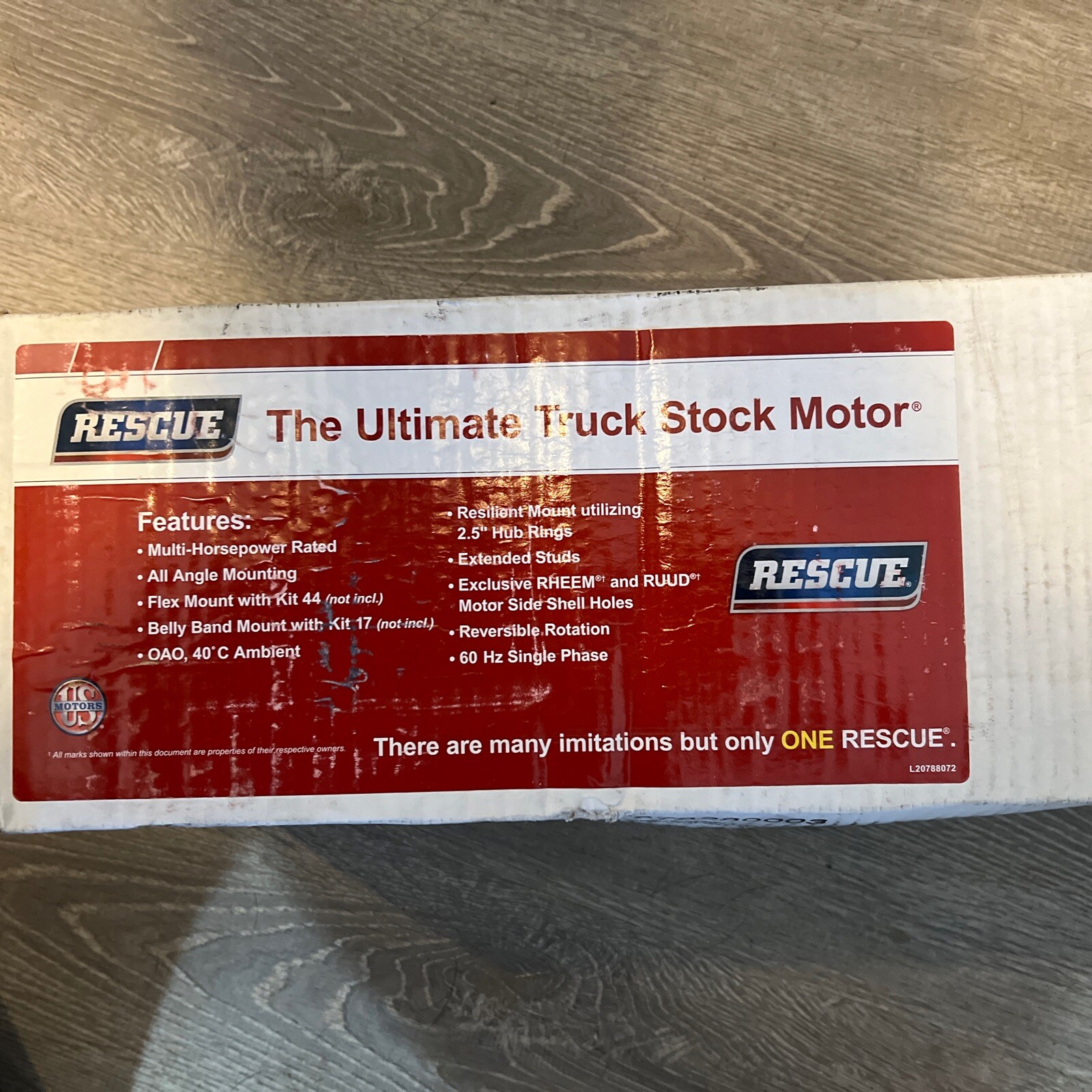 US Motors Rescue 1/2-1/6 hp 1075 rpm, 6 poles, 1 shaft, OPAO Enclosure, 4 speed,