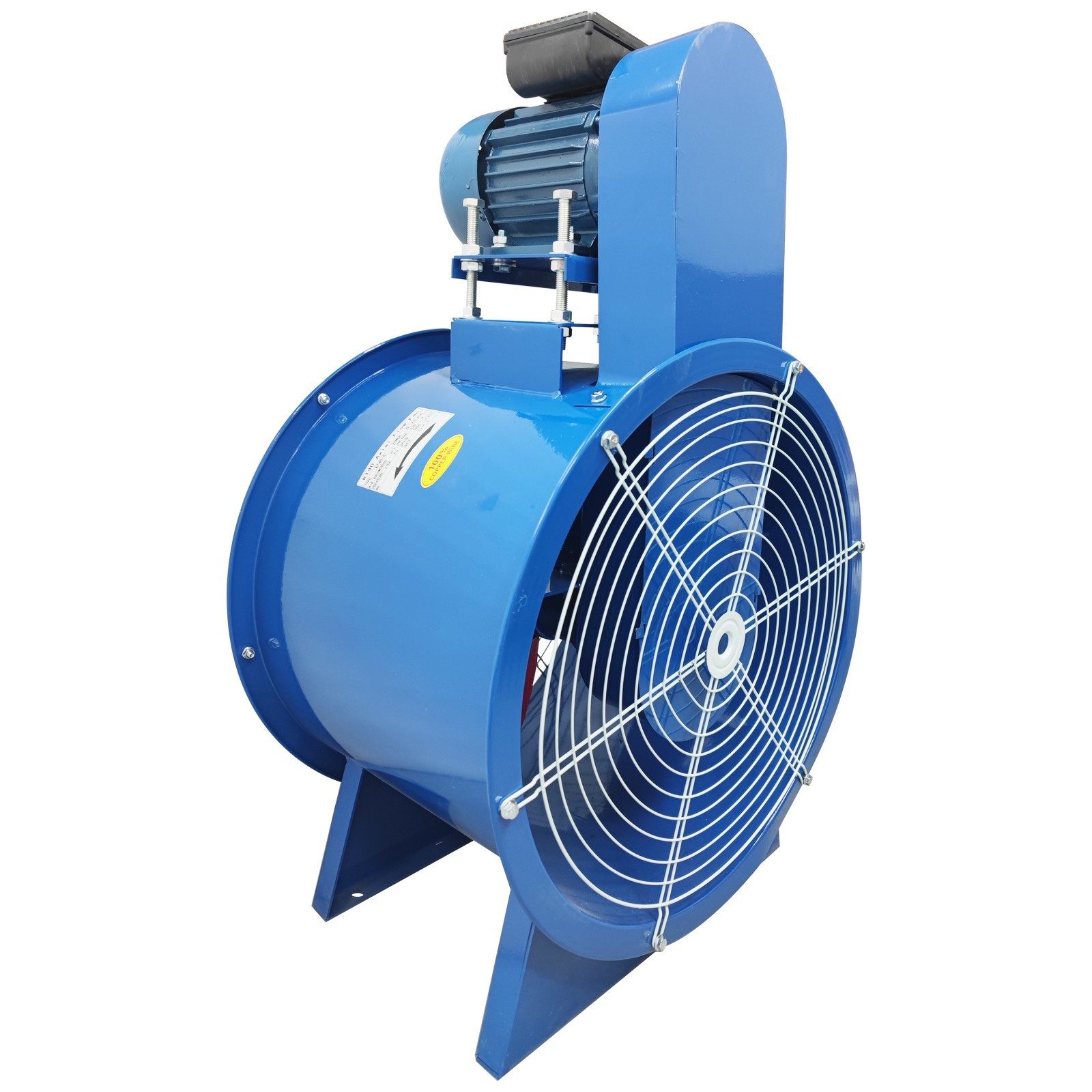 220V 750W 20″ Axial Blower Fan External Motor 4738CFM Industrial Ventilation