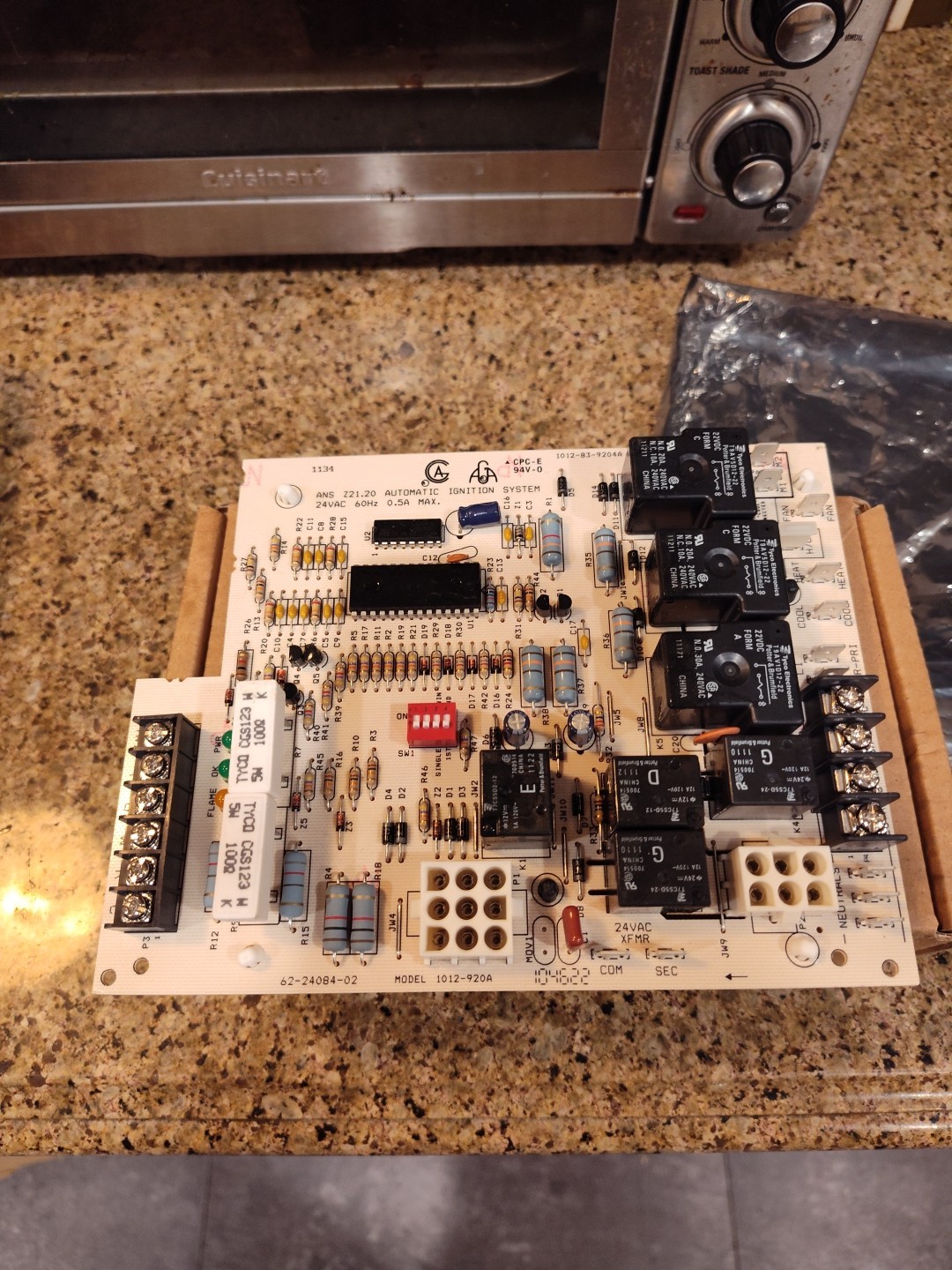 Rheem Ruud Protech Circuit Board 1012-920A
