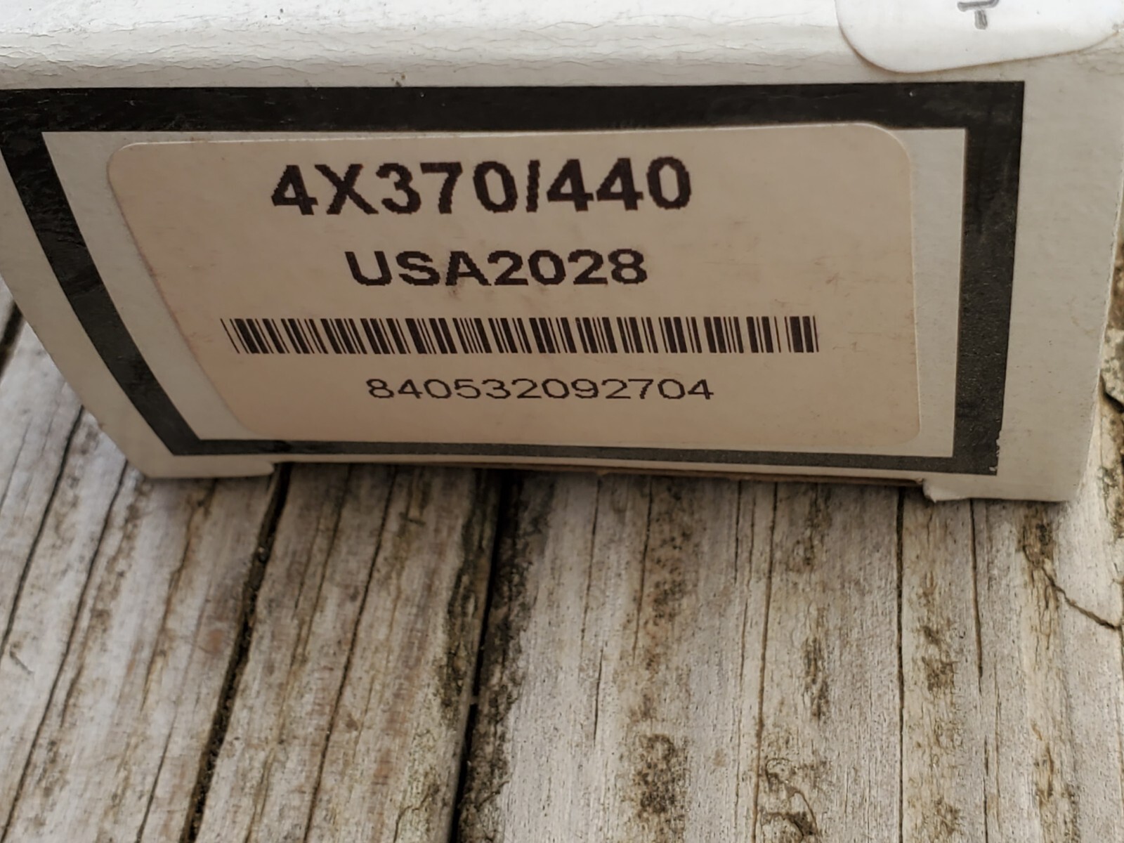 4 MFD x 370 / 440 VAC Oval Run Capacitor AmRad USA2028 – Made in the USA