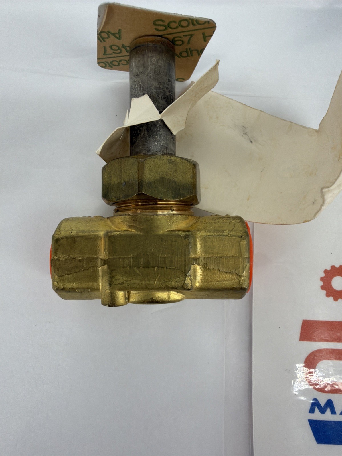 Sporlan B6P1 Solenoid Valve Less Coil, 3/8” NPTF, R12-3.0, R22-5 Tons