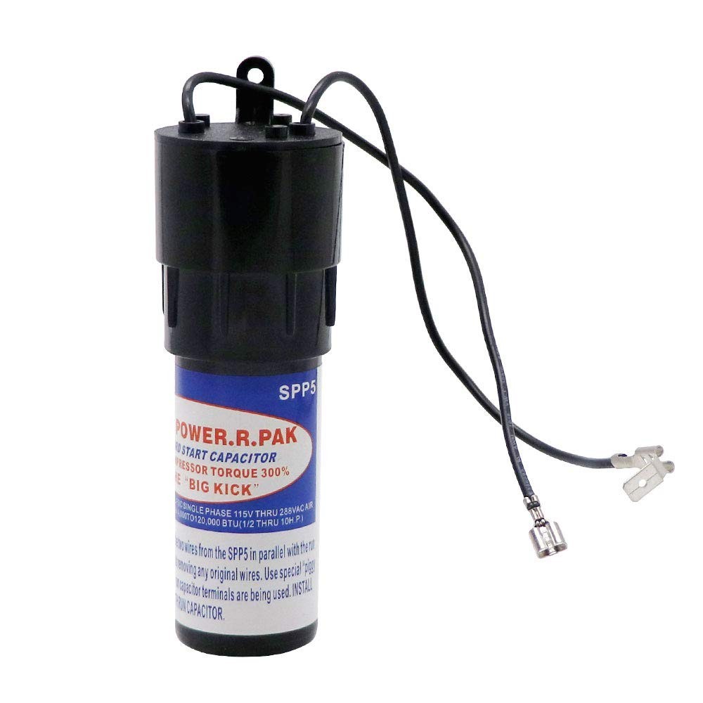 Hard Start Capacitor Relay 1/2-10 H.P. 115-288V AC