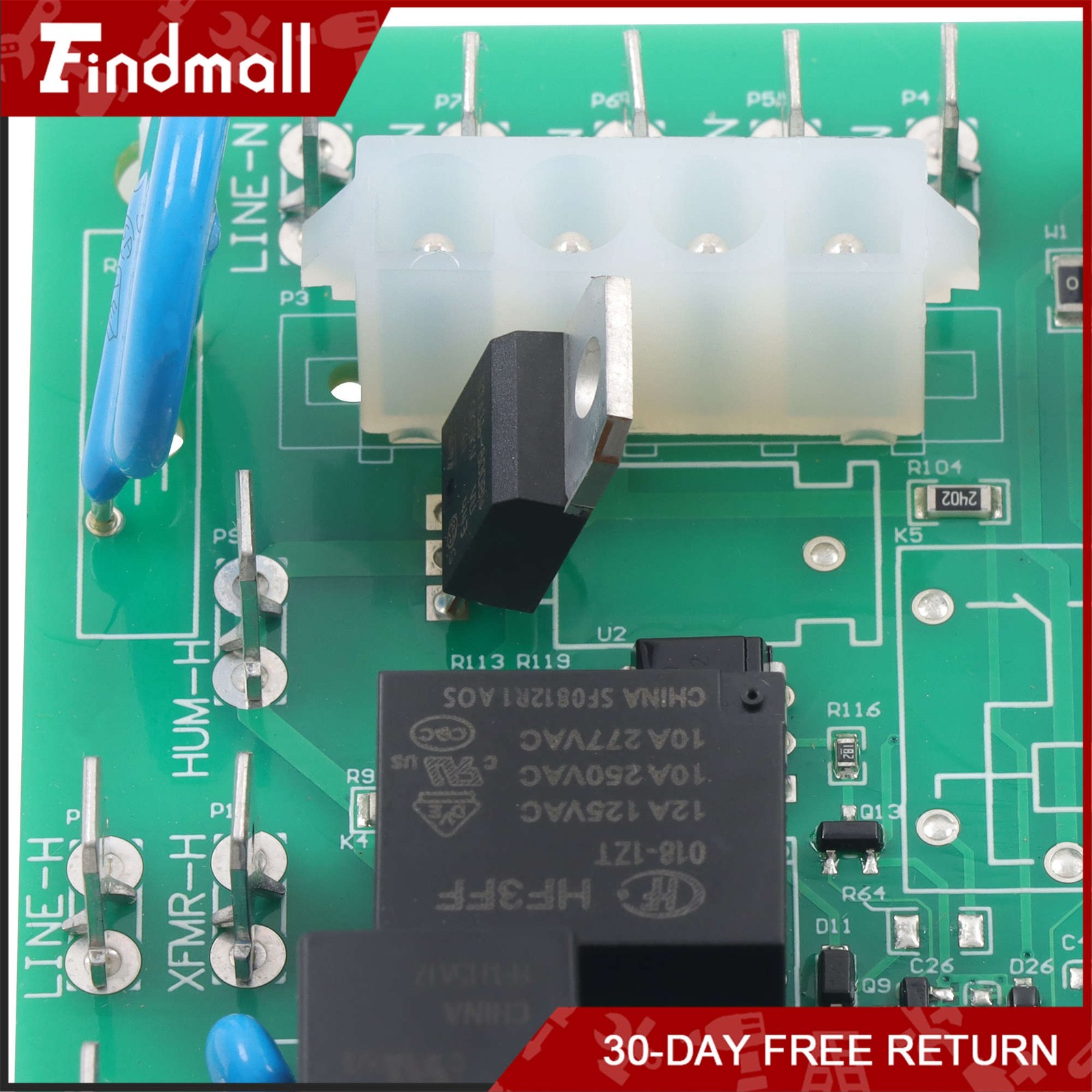 Findmall Gas Furnace Control Board 50A65476 50A65-5165 D341396P05 CNT05165