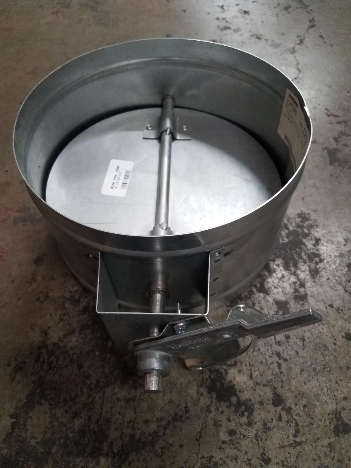 RUSKIN MDRS25 ROUND MANUAL BALANCING DAMPER