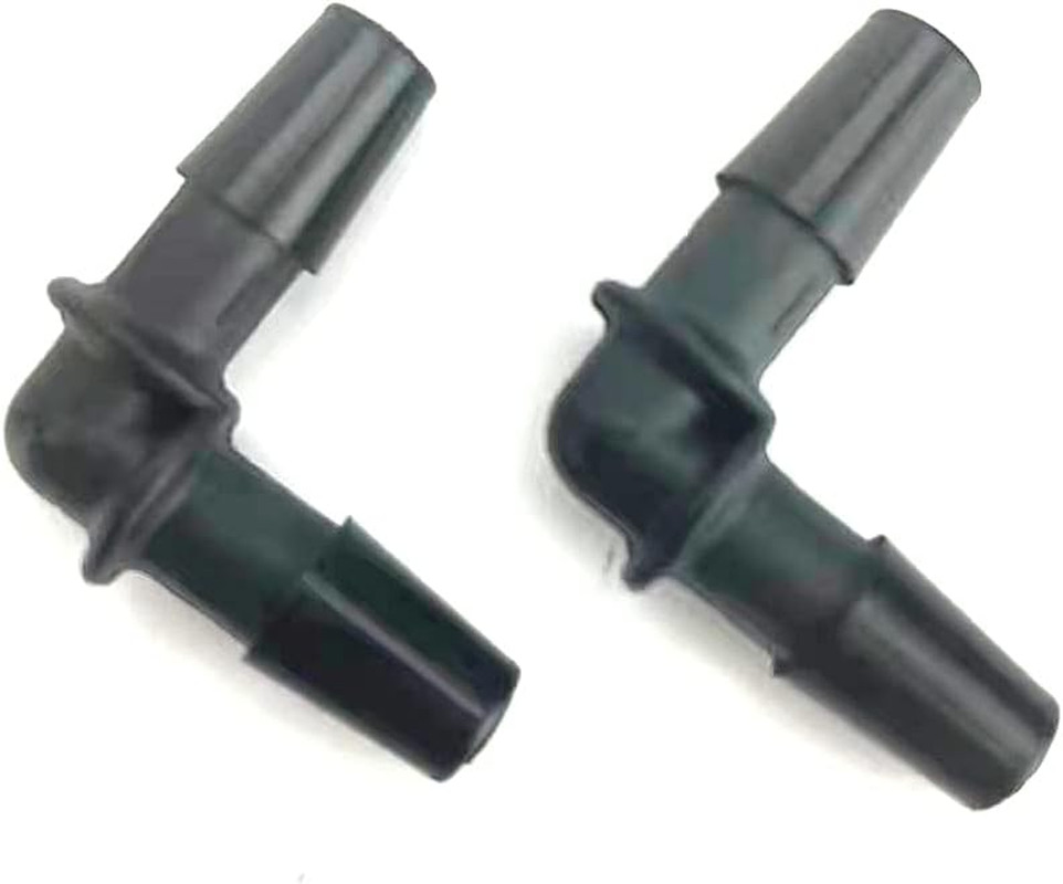 Automotive Elbow Heater Hose Connector (L-5/8″-5/8″(Elbow: 16X16MM), Pack of 2