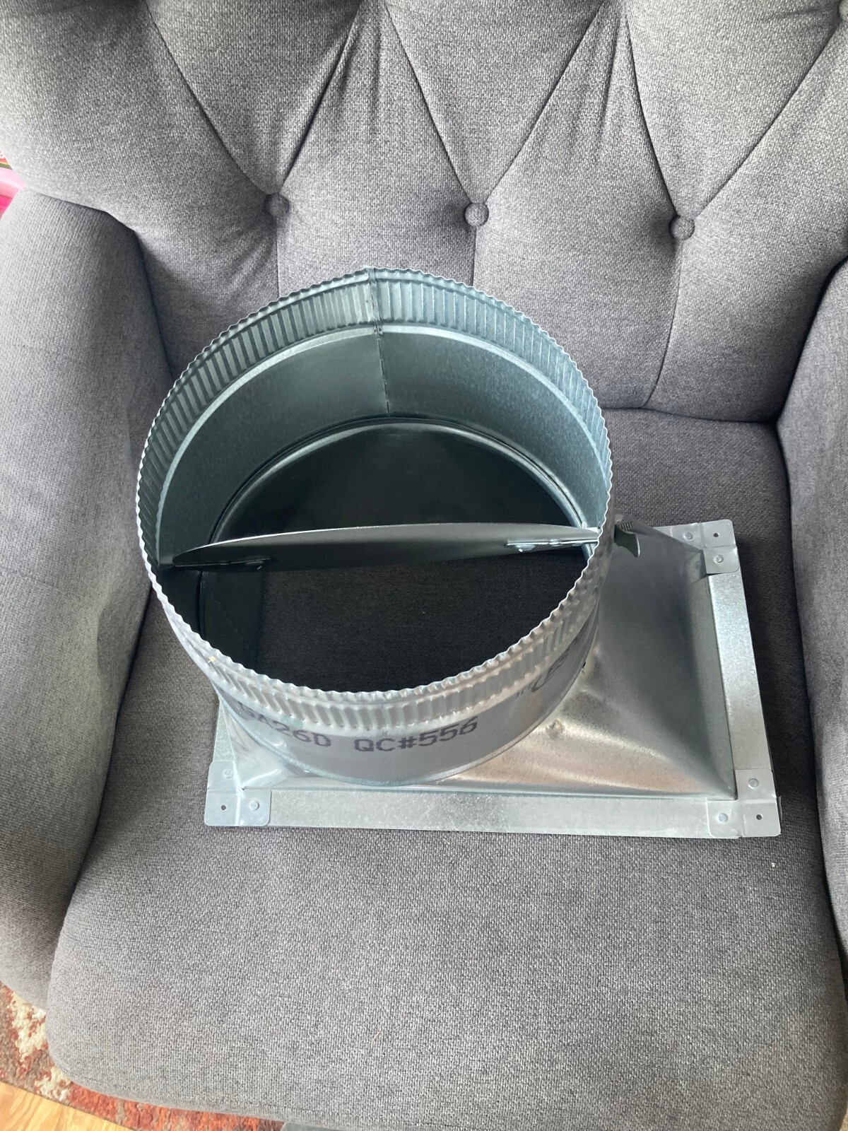 Zone control Damper 10”, manual, 14×8